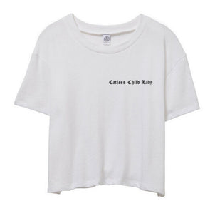 Catless child lady T-shirt