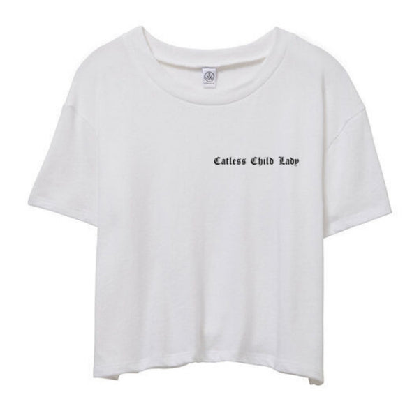 Catless child lady T-shirt